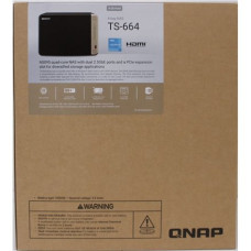 SALE OUT. QNAP , 6-Bay desktop NAS , TS-664-8G , Intel Celeron , N5095 4-core , Processor frequency 2.9 GHz , 8 GB , DDR4 , DEMO (SCRATCHED) SALE OUT. QNAP , 6-Bay desktop NAS , TS-664-8G , Intel Celeron , N5095 4-core , Processor frequency 2.9 GHz , 8 GB , DDR4 , DEMO (SCRATCHED)