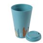 Stoneline , Awave Coffee-to-go cup , 21957 , Capacity 0.4 L , Material Silicone/rPET , Turquoise