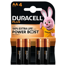 Duracell Plus Boost MN1500 BL4 , AA , 4 pc(s)