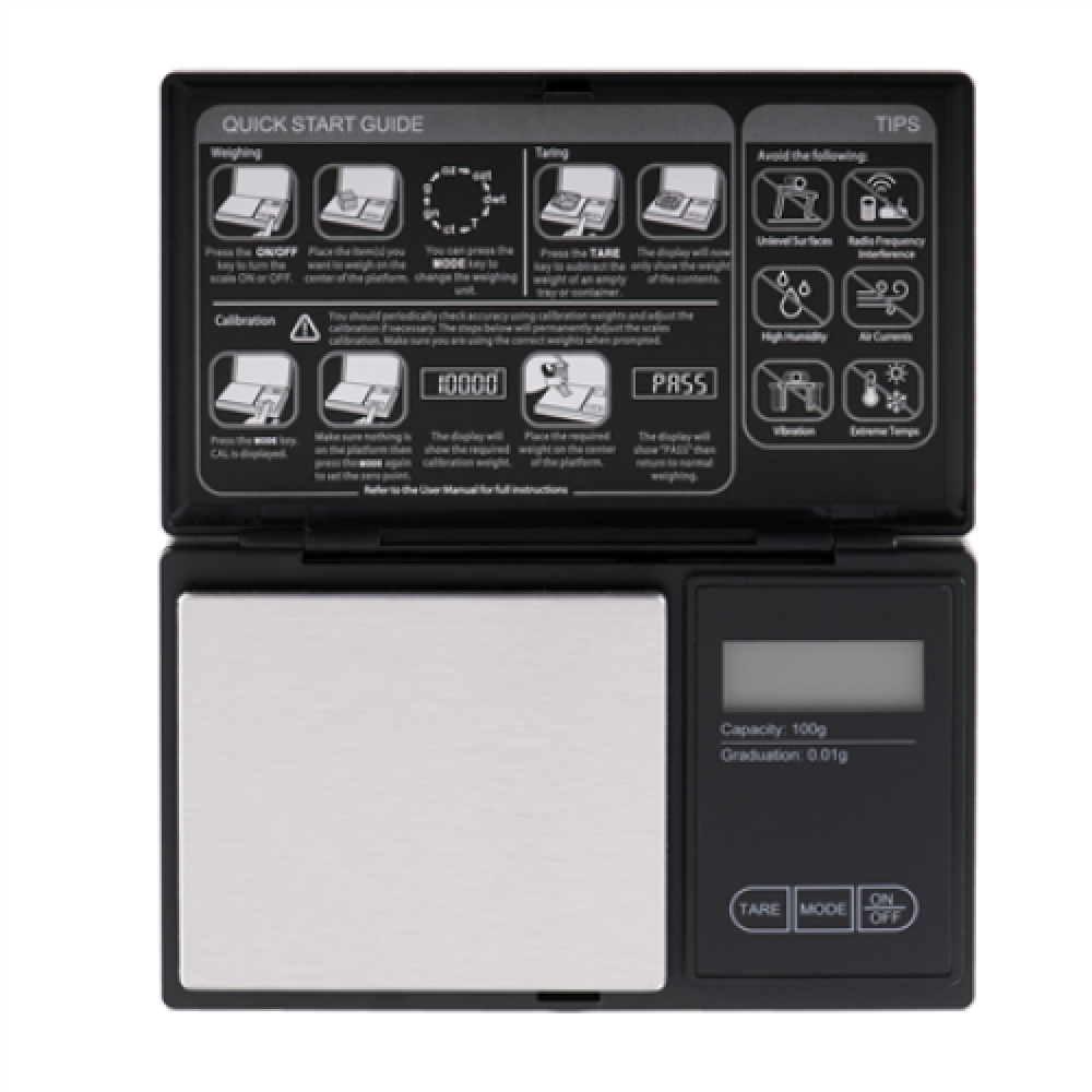 Adler , Precision Scale , AD 3176 , Maximum weight (capacity) 0.1 kg , Black