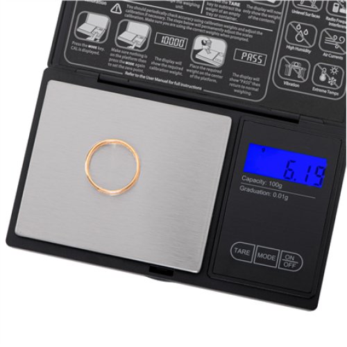 Adler , Precision Scale , AD 3176 , Maximum weight (capacity) 0.1 kg , Black