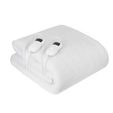 Camry Electirc heating under-blanket with timer CR 7421 Number of heating levels 5, Number of persons 2, Washable, Remote control, Syntetic wood, 2 x 60 W, White