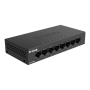 D-Link , Switch , DGS-108GL/E , Unmanaged , Desktop , Gigabit Ethernet (copper) ports quantity 8 , 60 month(s)
