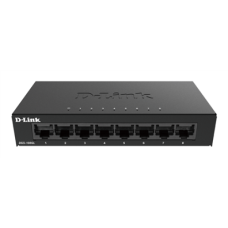 D-Link , Switch , DGS-108GL/E , Unmanaged , Desktop , Gigabit Ethernet (copper) ports quantity 8 , 60 month(s)