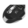 Natec Mouse, BlackBird 2, Silent, Wireless, 1600 DPI, Optical, Black , Natec , Mouse , Optical , Wireless , Black/Gray , BlackBird 2