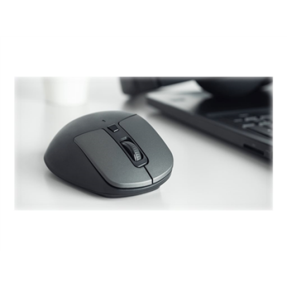 Natec Mouse, BlackBird 2, Silent, Wireless, 1600 DPI, Optical, Black , Natec , Mouse , Optical , Wireless , Black/Gray , BlackBird 2
