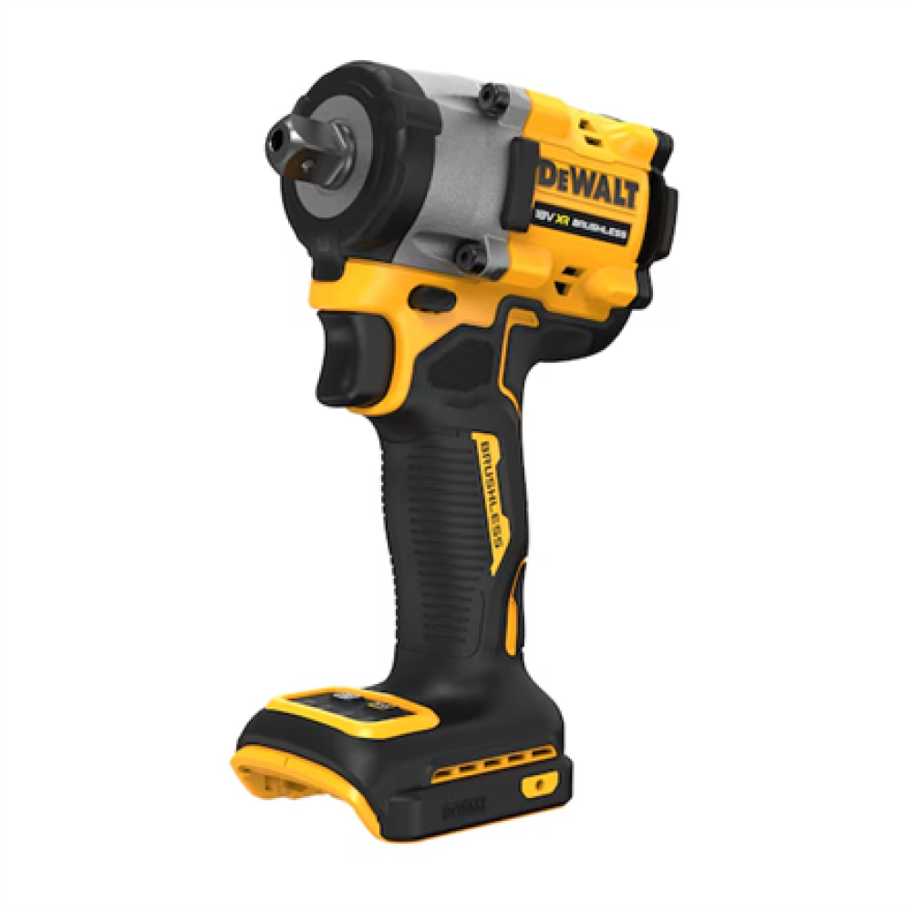 DEWALT , 18V XR Brushless Compact 1/2 Detent Pin Anvil Impact Wrench - Bare Unit , DCF922N-XJ