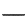 Lanberg , Patch Panel 24 port 1U 19 CAT.6 UTP , PPU6-1024-B , Black