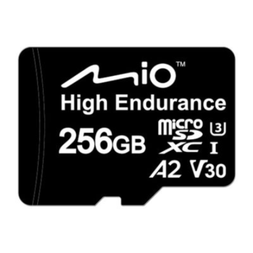 Mio High-Endurance , 256 GB , MicroSD , Flash memory class UHS-I