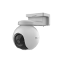 EZVIZ , CS-EB8 4G , Battery-powered PT camera , PTZ , 8 MP , 4 mm , IP65 , H.264/H.265 , MicroSD, max. 512 GB