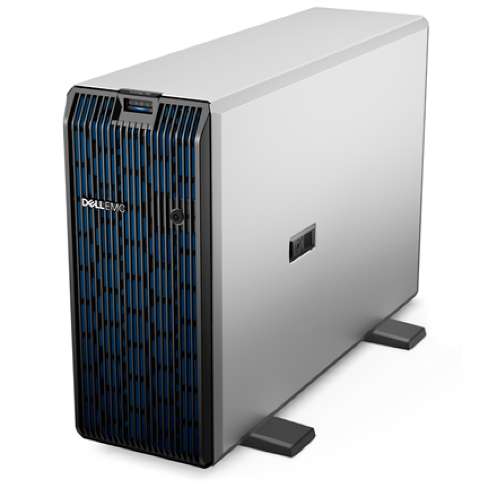 Dell PowerEdge , T550 , Tower , Intel Xeon , 1 , Silver 4314 , 16C , 32T , 2.4 GHz , No RAM/No SSD , Up to 8 x 2.5 , Hot-swap drive bays , PERC H755 , iDRAC9 Enterprise , Power supply 2x700 W , No OS , Warranty Basic NBD, 36 month(s)