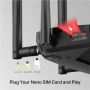 Mercusys 4G+ Cat6 AC1200 Wireless Dual Band Gigabit Router , MB235-4G , 802.11ac , Ethernet LAN (RJ-45) ports 3 , Mesh Support No , MU-MiMO No , No mobile broadband , Antenna type External