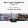 Mercusys 4G+ Cat6 AC1200 Wireless Dual Band Gigabit Router , MB235-4G , 802.11ac , Ethernet LAN (RJ-45) ports 3 , Mesh Support No , MU-MiMO No , No mobile broadband , Antenna type External