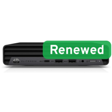 HP Renewed Grade A , EliteDesk 805 G6 Desktop Mini , AMD Ryzen 5 PRO , 4650GE , 16 GB , SSD , 512 GB , AMD Radeon Graphics , Windows 11 Pro HP Renewed Grade A , EliteDesk 805 G6 Desktop Mini , AMD Ryzen 5 PRO , 4650GE , 16 GB , SSD , 512 GB , AMD Radeon Graphics , Windows 11 Pro