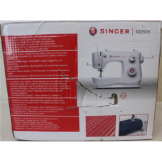 SALE OUT. , Singer Sewing Machine , M2605 , Number of stitches 12 , White , DAMAGED PACKAGING SALE OUT. , Singer Sewing Machine , M2605 , Number of stitches 12 , White , DAMAGED PACKAGING