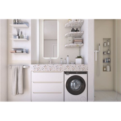 Candy , Washing Machine , CW50-BP12307-S , Energy efficiency class A , Front loading , Washing capacity 5 kg , 1200 RPM , Depth 49 cm , Width 51 cm , Display , LCD , White