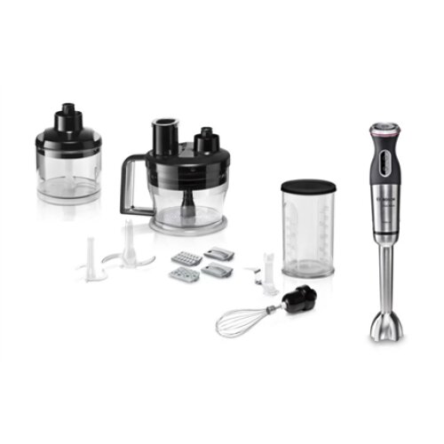 Bosch , MaxoMixx MS8CM6190 , 1000 W , Blender , Hand Blender , Number of speeds 12 , Turbo mode , Ice crushing , Black/Stainless steel