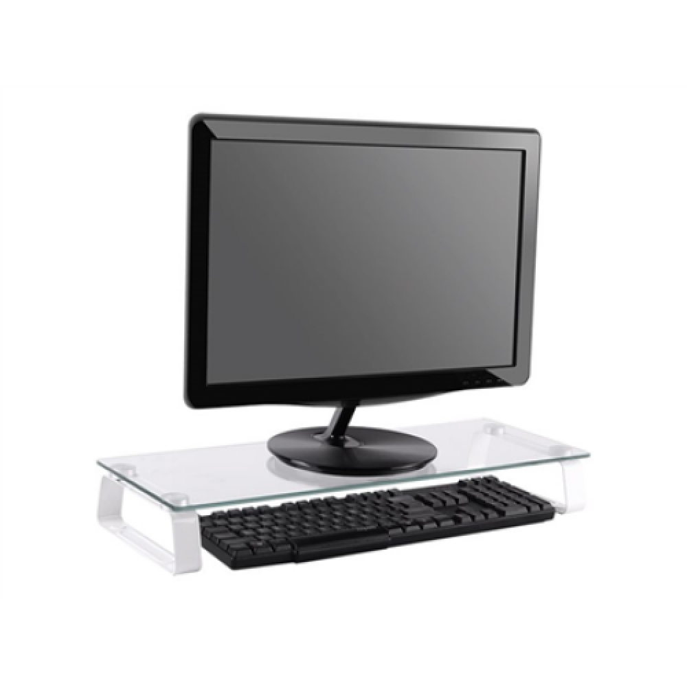Logilink BP0027 Tabletop monitor riser, glass , Logilink