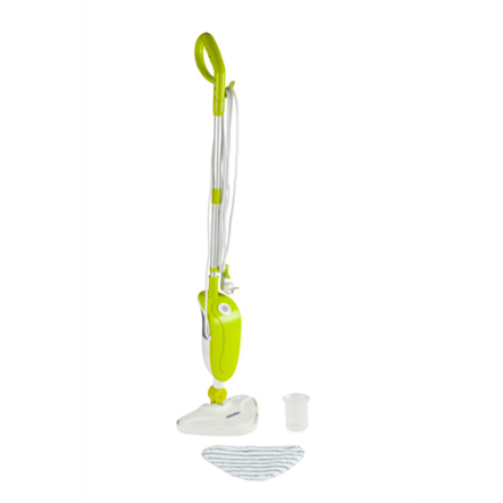 Mesko Steam Mop MS 7020 Power 1300 W, Water tank capacity 0.3 L, White/Green