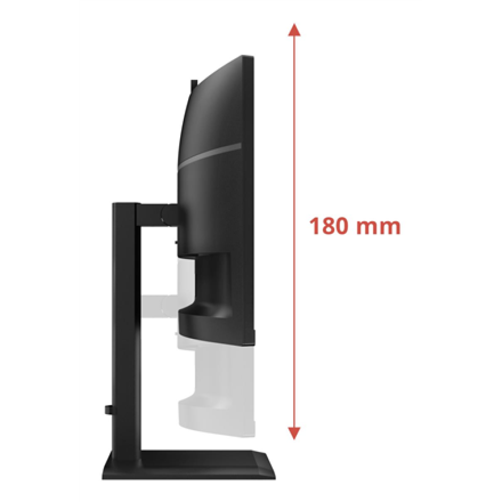 AOC CU34E4CW , 34 , VA , UWQHD , 120 Hz , 4 ms , 3440 x 1440 pixels , 350 cd/m² , HDMI ports quantity 2 , Black