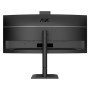 AOC , CU34E4CW , 34 , VA , UWQHD , 120 Hz , 4 ms , 3440 x 1440 pixels , 350 cd/m² , HDMI ports quantity 2 , Black
