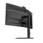 AOC , CU34E4CW , 34 , VA , UWQHD , 120 Hz , 4 ms , 3440 x 1440 pixels , 350 cd/m² , HDMI ports quantity 2 , Black