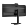 AOC CU34E4CW , 34 , VA , UWQHD , 120 Hz , 4 ms , 3440 x 1440 pixels , 350 cd/m² , HDMI ports quantity 2 , Black
