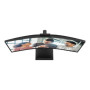 AOC , CU34E4CW , 34 , VA , UWQHD , 120 Hz , 4 ms , 3440 x 1440 pixels , 350 cd/m² , HDMI ports quantity 2 , Black