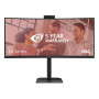 AOC , CU34E4CW , 34 , VA , UWQHD , 120 Hz , 4 ms , 3440 x 1440 pixels , 350 cd/m² , HDMI ports quantity 2 , Black