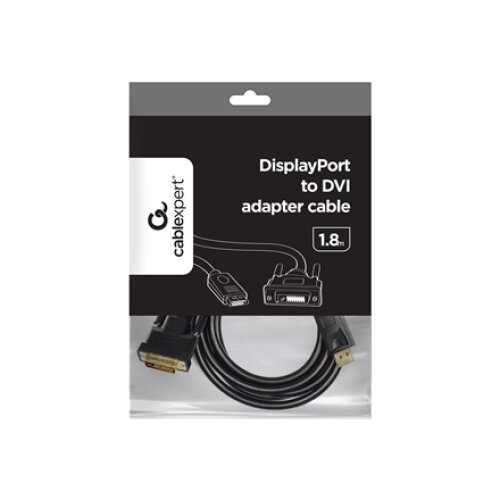 Cablexpert , Adapter cable , DisplayPort , DVI , DP to DVI-D , 1.8 m