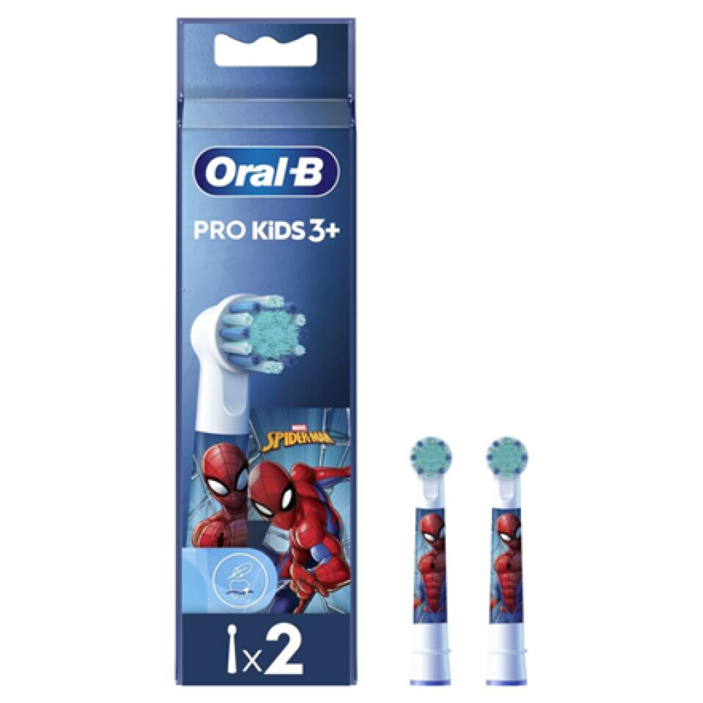 Oral-B Electric Toothbrush Heads , EB10-2 Kids Spiderman , Heads , For kids , Number of brush heads included 2