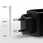 AXAGON Dual wallcharger 240V/2x USB port QC3.0/AFC/FCP and 5V-1.2A, 24W , ACU-QS24