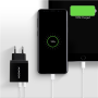 AXAGON Dual wallcharger 240V/2x USB port QC3.0/AFC/FCP and 5V-1.2A, 24W , ACU-QS24