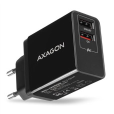 AXAGON Dual wallcharger 240V/2x USB port QC3.0/AFC/FCP and 5V-1.2A, 24W , ACU-QS24