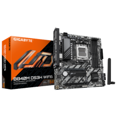 Gigabyte B840M DS3H WIFI6 (rev. 1.1) , Processor family AMD , Processor socket AM5 , DDR5 , Supported hard disk drive interfaces SATA, M.2 , Number of SATA connectors 4