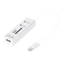 Digitus USB Type-C OTG 3-Port HUB and Card Reader , DA-70243
