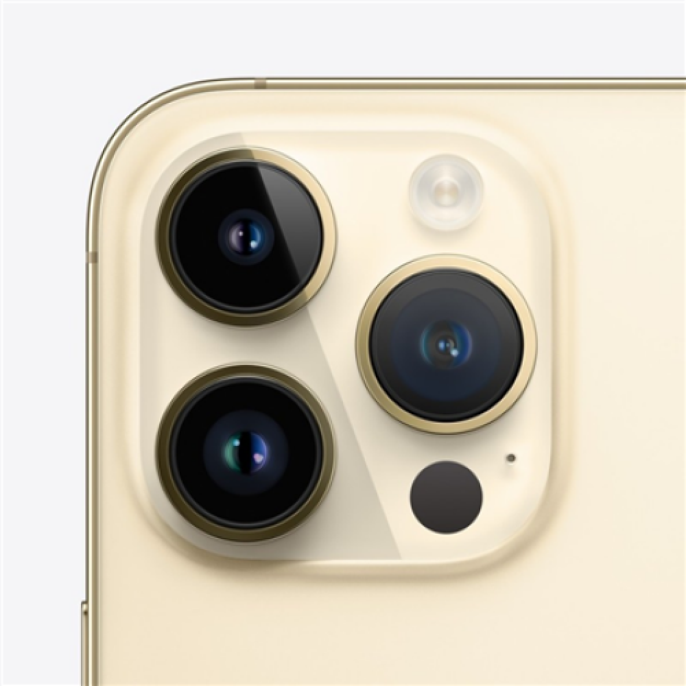 Apple iPhone 14 Pro Max Gold, 6.7 , LTPO Super Retina XDR OLED, 2796 x 1290 pixels, Apple, A16 Bionic, Internal RAM 6 GB, 128 GB, Dual SIM, Nano-SIM, 4G, 5G, Main camera 48+12+12 MP, Secondary camera 12 MP, iOS, 16, 4323 mAh