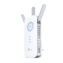 TP-LINK , AC1900 Wi-Fi Range Extender , RE550 , 802.11ac , 2GHz/5GHz , 600+1300 Mbit/s , 10/100/1000 Mbit/s , Ethernet LAN (RJ-45) ports 1 , MU-MiMO No , no PoE , Antenna type 3xExternal , No