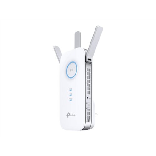 TP-LINK , AC1900 Wi-Fi Range Extender , RE550 , 802.11ac , 2GHz/5GHz , 600+1300 Mbit/s , 10/100/1000 Mbit/s , Ethernet LAN (RJ-45) ports 1 , MU-MiMO No , no PoE , Antenna type 3xExternal