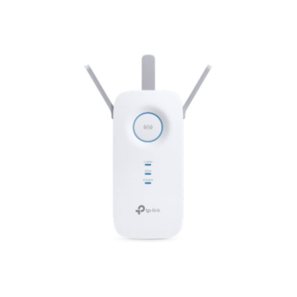 TP-LINK , AC1900 Wi-Fi Range Extender , RE550 , 802.11ac , 2GHz/5GHz , 600+1300 Mbit/s , 10/100/1000 Mbit/s , Ethernet LAN (RJ-45) ports 1 , MU-MiMO No , no PoE , Antenna type 3xExternal , No