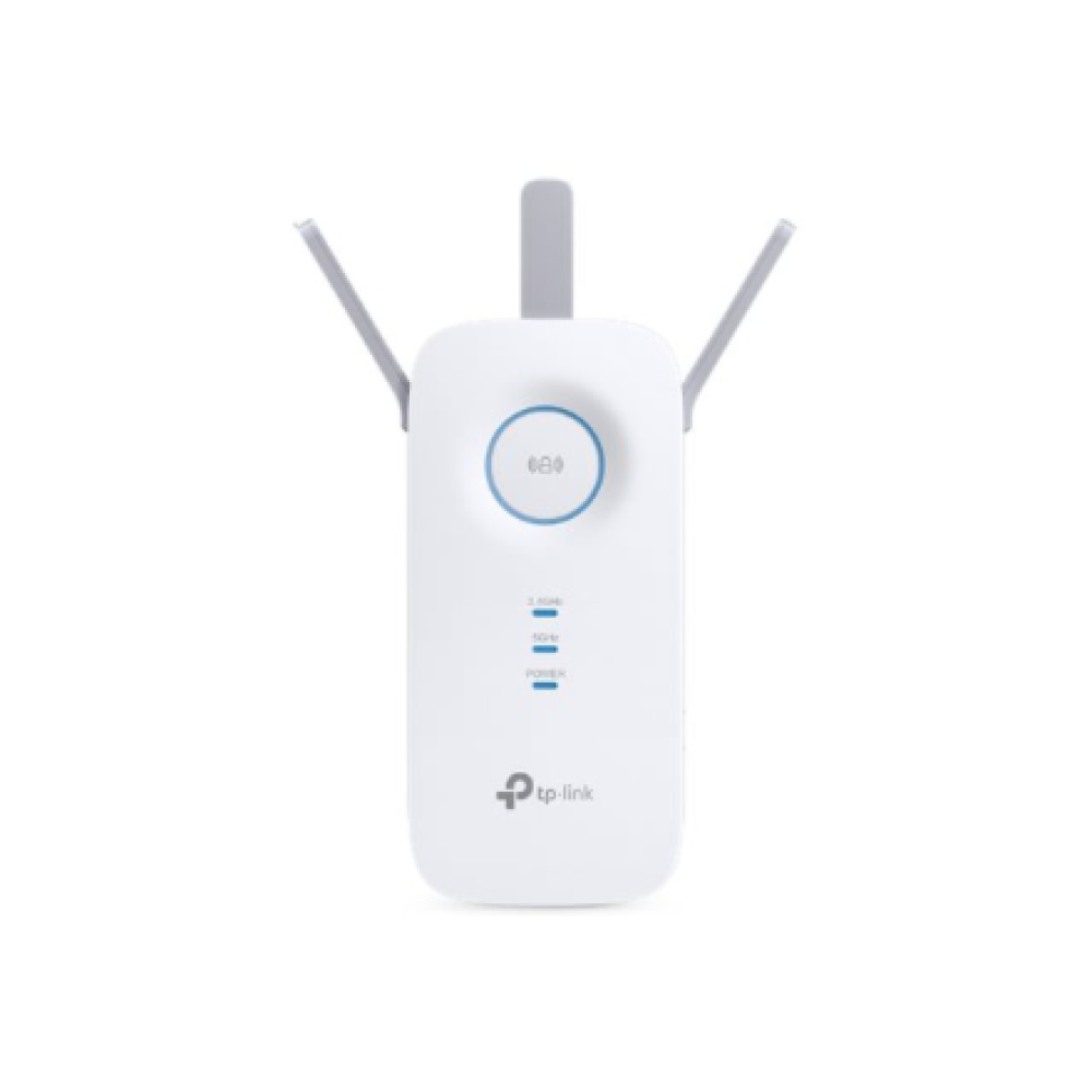 TP-LINK , AC1900 Wi-Fi Range Extender , RE550 , 802.11ac , 2GHz/5GHz , 600+1300 Mbit/s , 10/100/1000 Mbit/s , Ethernet LAN (RJ-45) ports 1 , MU-MiMO No , no PoE , Antenna type 3xExternal , No