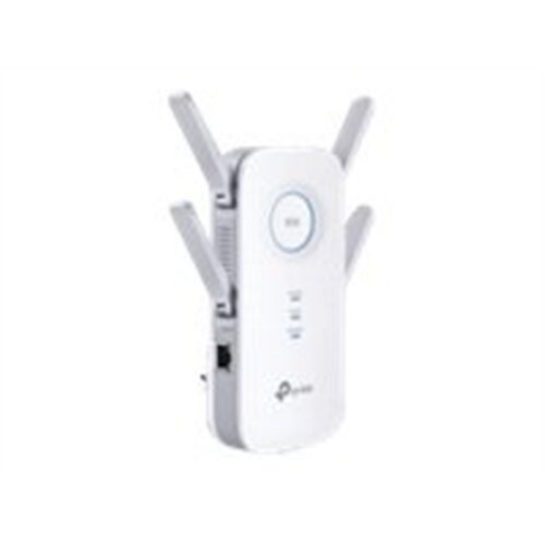TP-LINK , AC1900 Wi-Fi Range Extender , RE550 , 802.11ac , 2GHz/5GHz , 600+1300 Mbit/s , 10/100/1000 Mbit/s , Ethernet LAN (RJ-45) ports 1 , MU-MiMO No , no PoE , Antenna type 3xExternal
