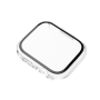 Fixed , Pure protective case with tempered glass for Apple Watch 10 42mm , Clear