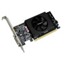Gigabyte , Low Profile , NVIDIA , 2 GB , GeForce GT 710 , GDDR5 , Cooling type Active , HDMI ports quantity 1 , PCI Express 2.0 , Memory clock speed 5010 MHz , Processor frequency 954 MHz