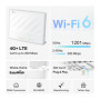 TP-LINK Archer MX700 , 4G+ AX1500 Dual Band Wi-Fi LTE Router , 802.11ax , 10/100/1000 Mbit/s , Mesh Support Yes , 4G , MU-MiMO Yes
