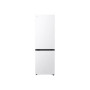 LG Refrigerator , GBBSJ10ESW , Energy efficiency class E , Free standing , Combi , Height 186 cm , Fridge net capacity 220 L , Freezer net capacity 113 L , Display , 35 dB , White