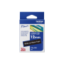 Brother , TZe-335 Laminated Tape , White on Black , TZe , 8 m , 1.2 cm