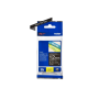 Brother , TZe-335 Laminated Tape , White on Black , TZe , 8 m , 1.2 cm