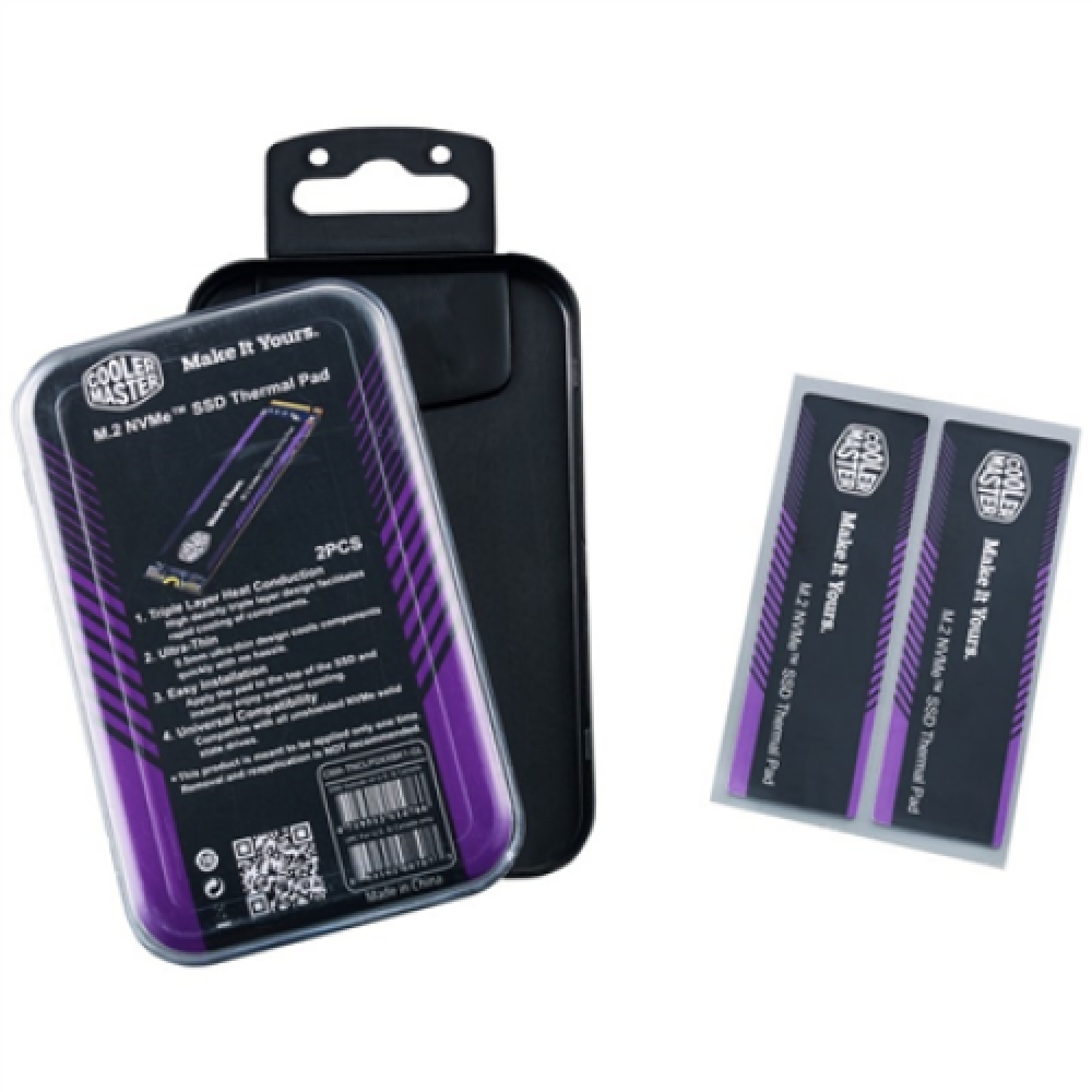 Cooler Master , CM M.2 SSD Thermal Pad , 60x18x0.5 mm