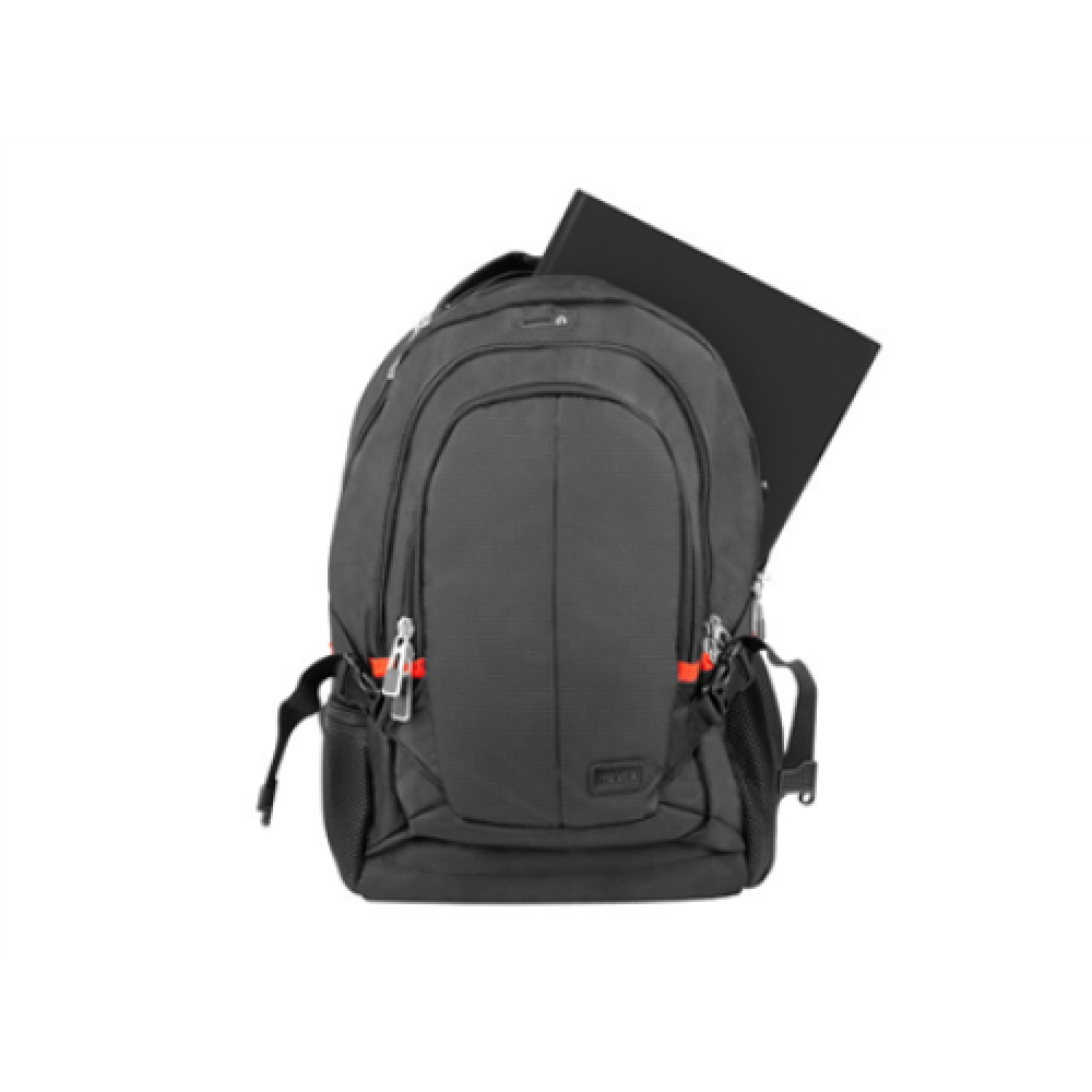 Natec , NTO-1703 , Laptop Backpack Merino , Backpack , Black , 15.6 , Shoulder strap